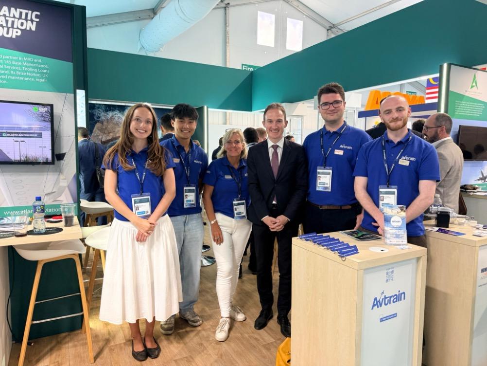 Avtrain Team at Farnborough Airshow